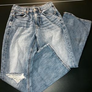American Eagle jeans worn a handle full of times